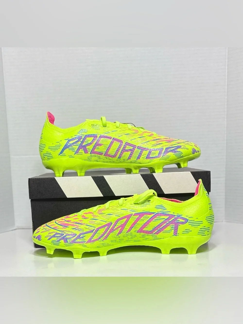 Adidas Predator League FG bright neon Soccer Cleats Men’s Football Boots JH6471